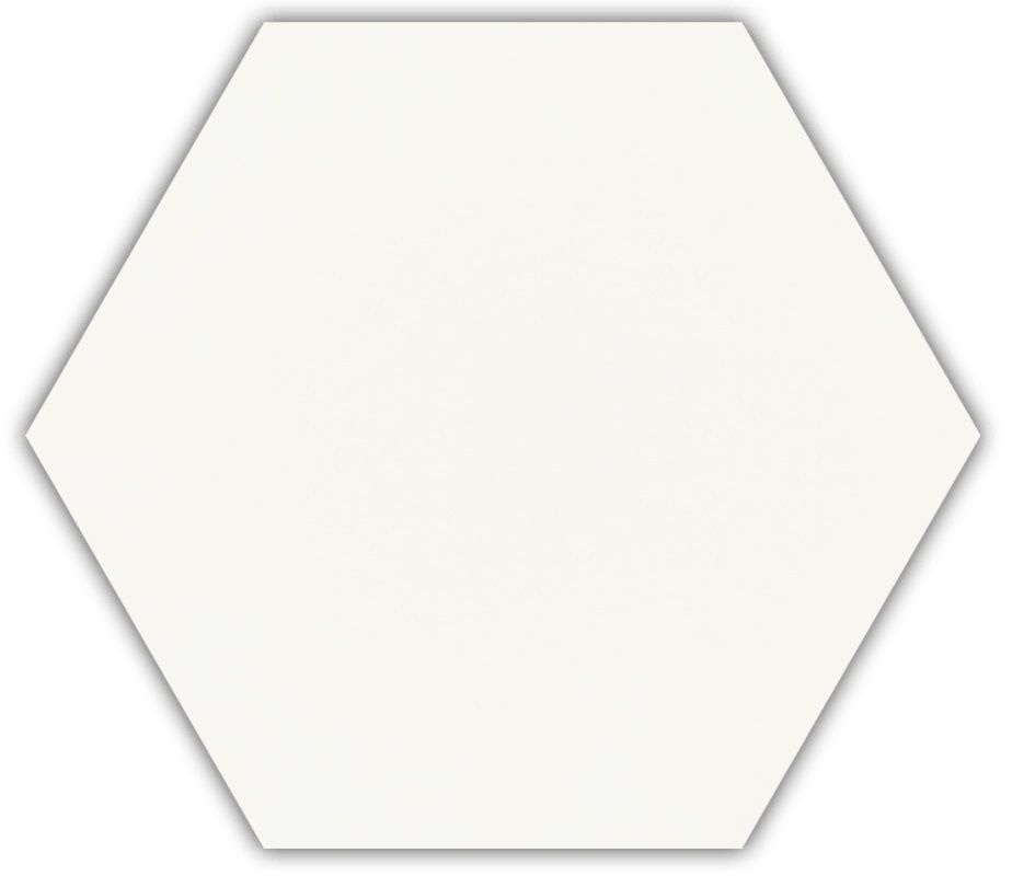 Shiny Lines Bianco Heksagon Gres Szkl. Mat. 19.8x17.1