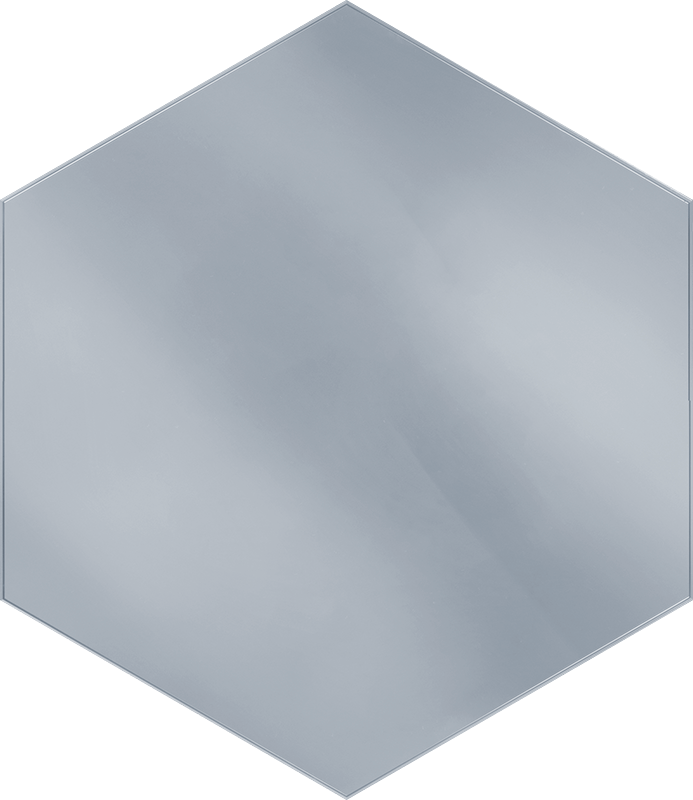 Uniwersalny Hexagon Lustro 19.8x17.1