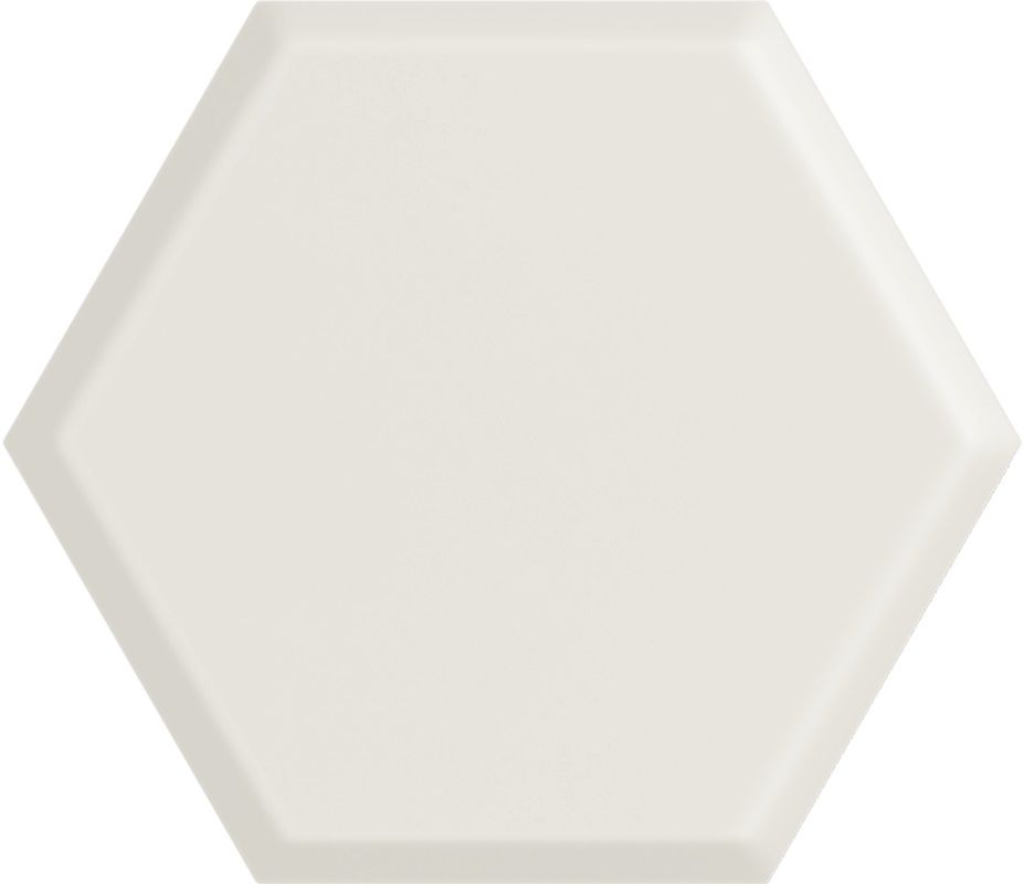 Woodskin Bianco Heksagon Struktura A Ściana 19.8x17.1